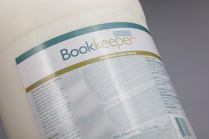 Bookkeeper紙張脫酸液